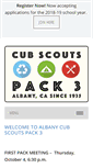 Mobile Screenshot of albanycubscouts.org